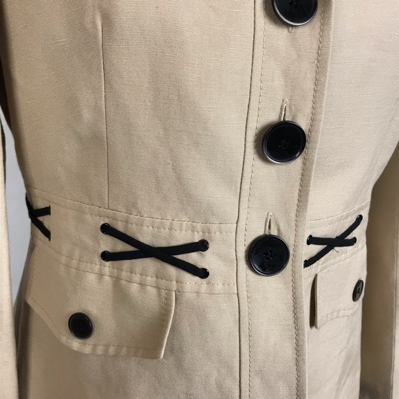 Kasper Woman’s Blazer Sz 6 Safari Khaki Tan - Picture 2 of 8